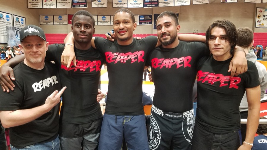 NY Combat Sambo team at a tournament
